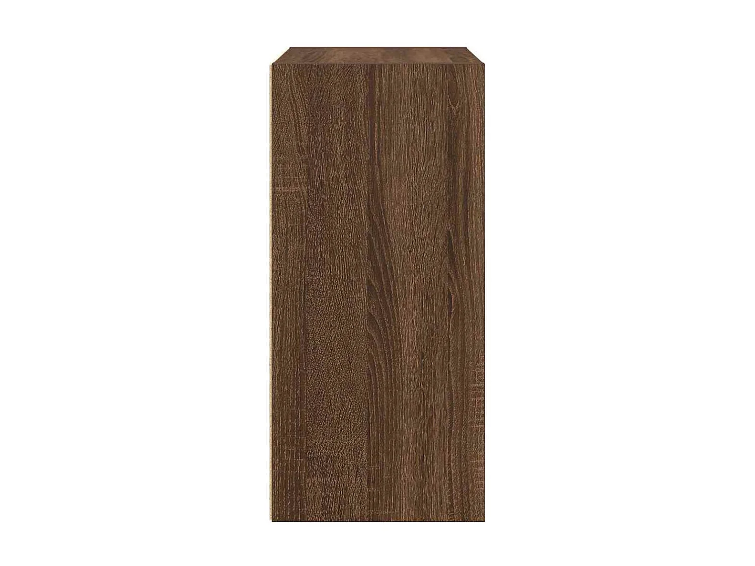 Bibliothèque chêne marron 31x24x52 cm bois d'ingénierie