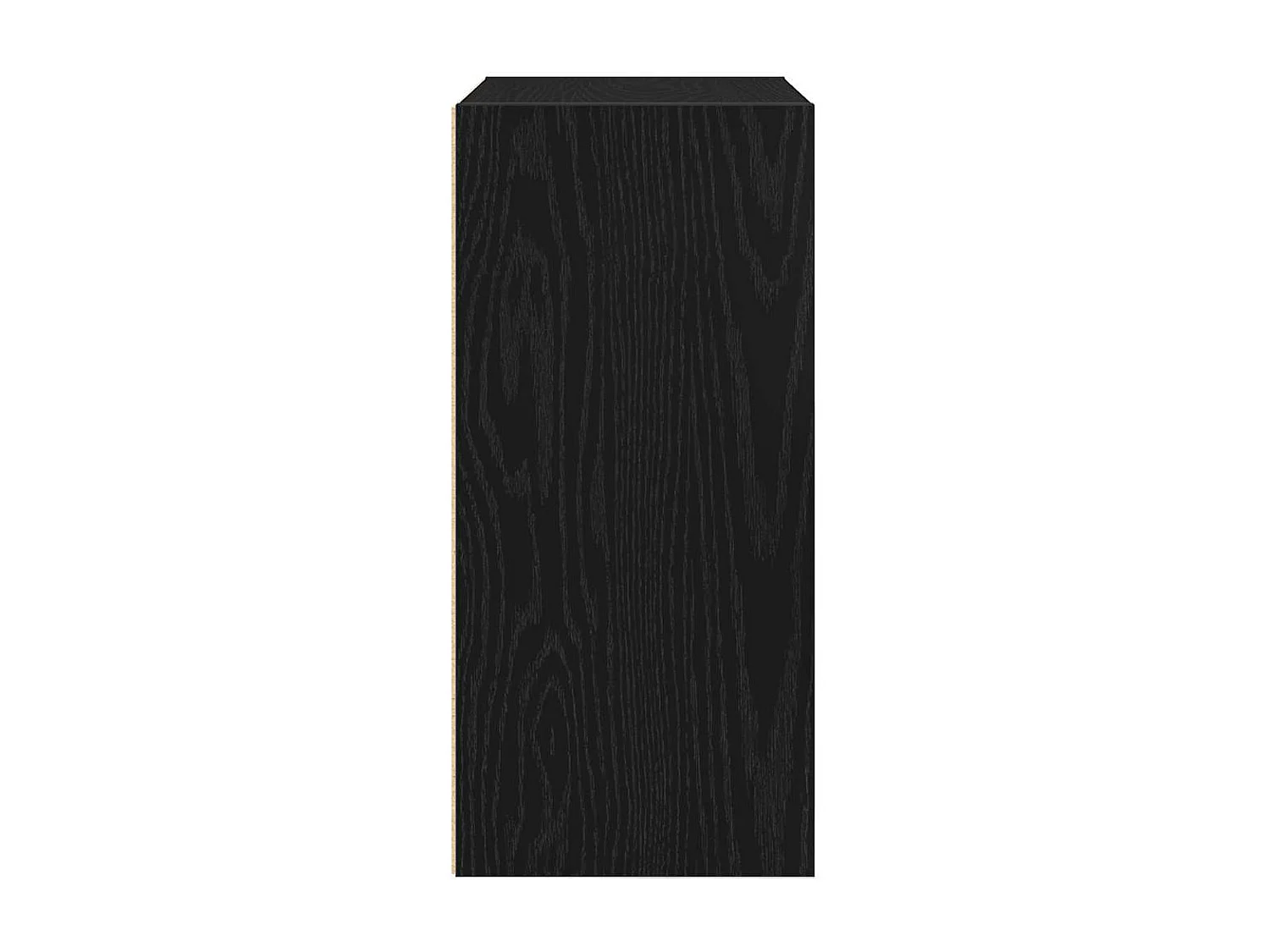 Bücherregal Schwarz Eichen-Optik 31x24x52 cm Holzwerkstoff