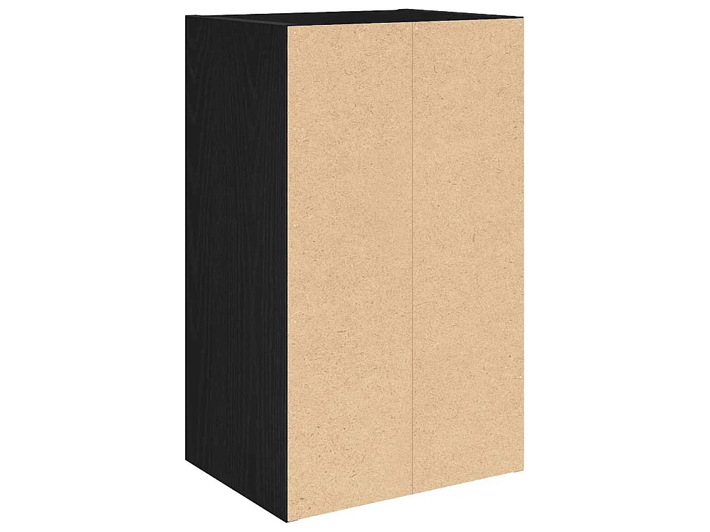 Bibliothèque chêne noir 31x24x52 cm bois d'ingénierie