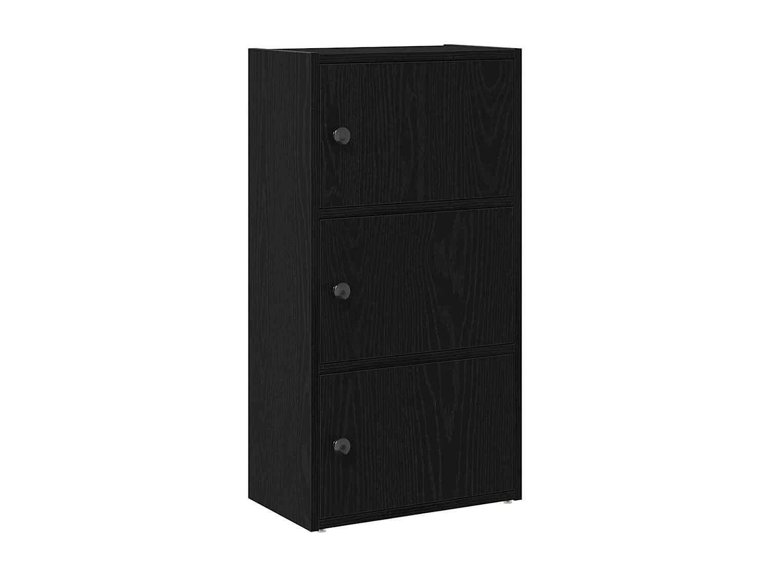 Estante 40x24x77 cm derivados de madeira carvalho preto