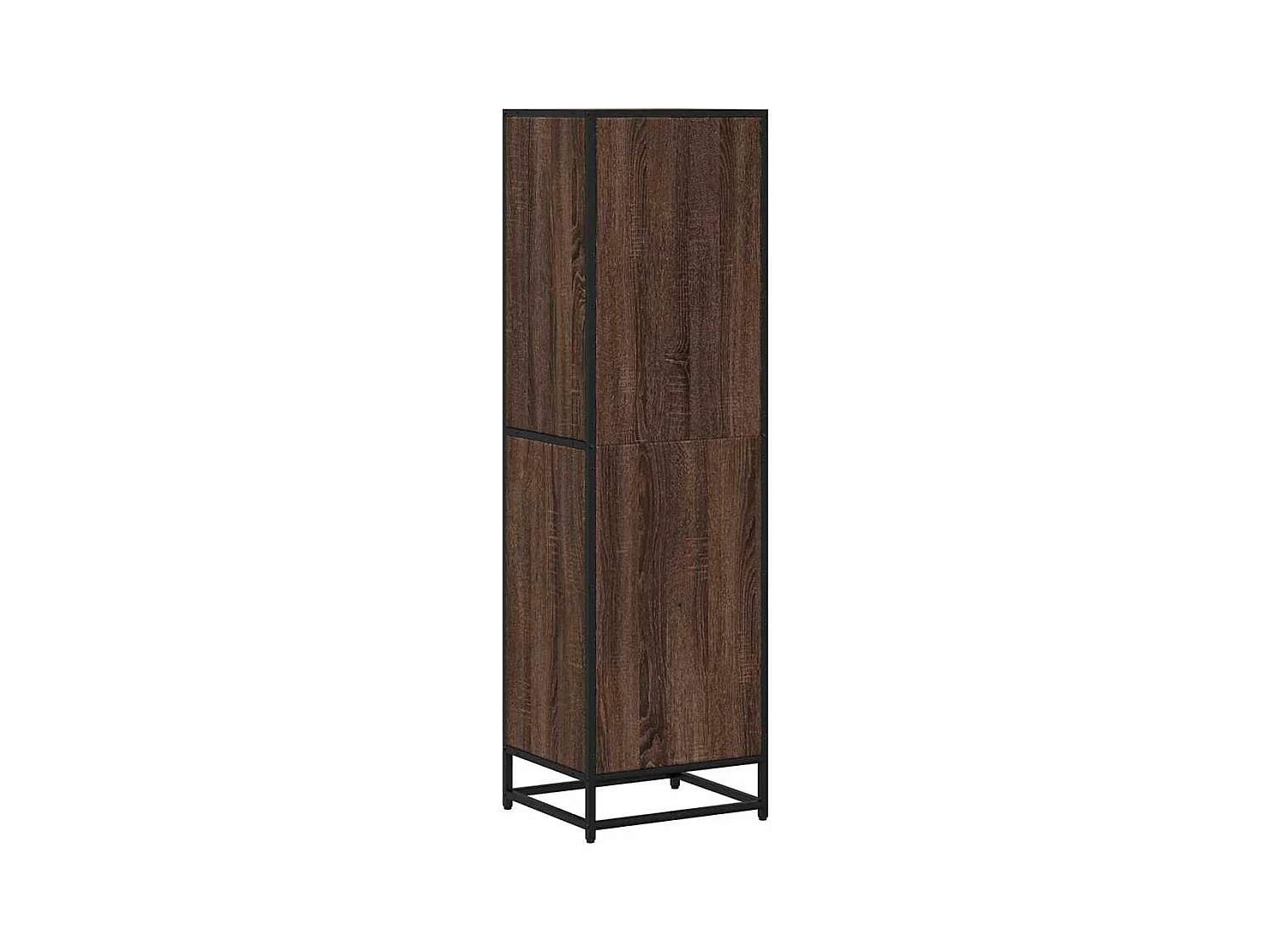 Bücherregal Braun Eichen-Optik 40x35x139 cm Holzwerkstoff