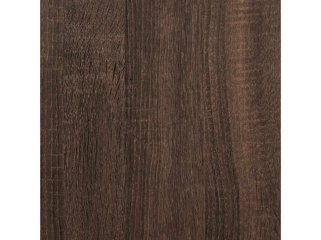 Bibliothèque chêne marron 40x35x139 cm bois d'ingénierie