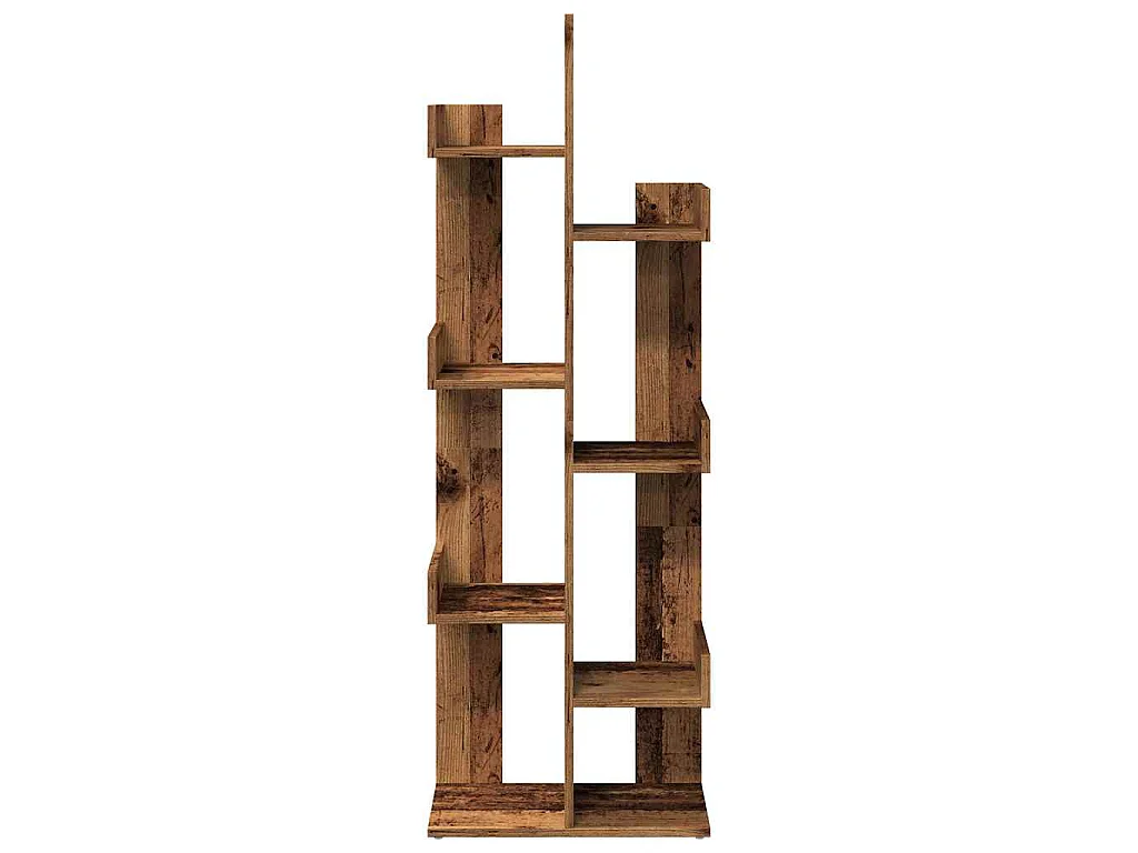 Libreria Legno Antico 48x25,5x140 cm in Legno Multistrato