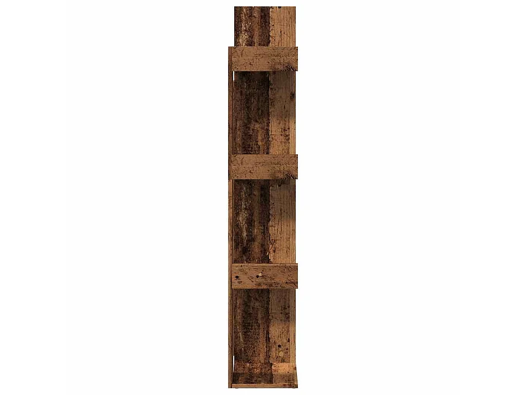 Libreria Legno Antico 48x25,5x140 cm in Legno Multistrato