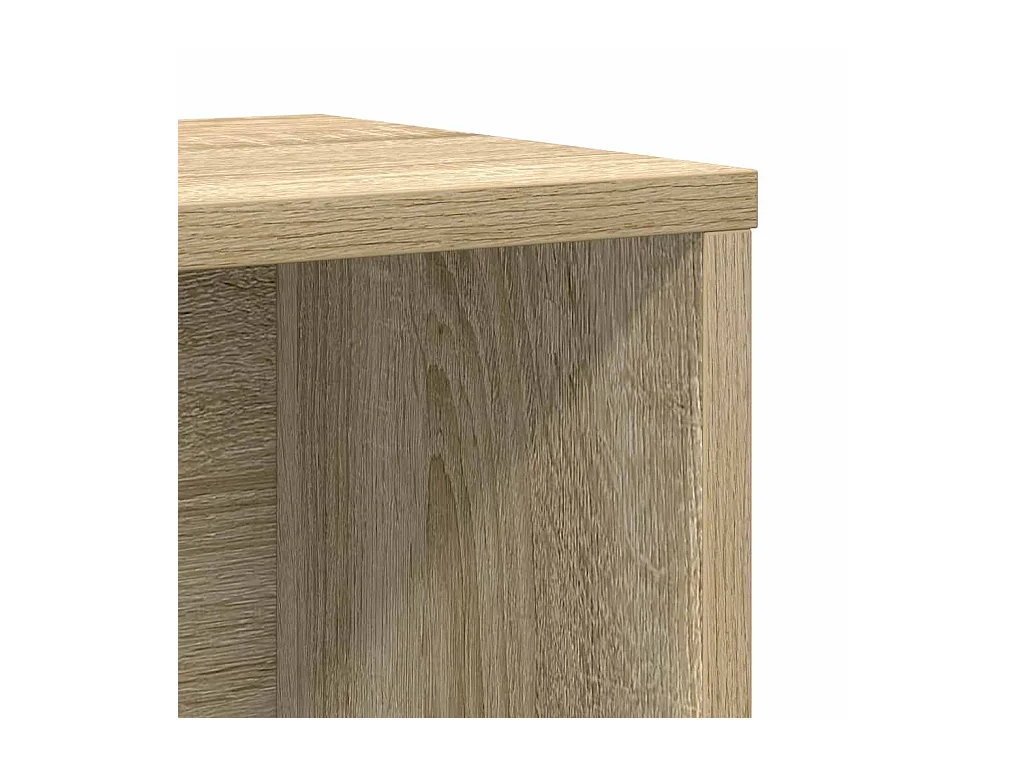 Bücherregal Sonoma-Eiche 60x24x101,5 cm Holzwerkstoff