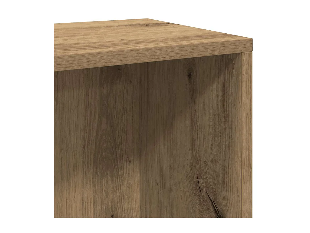 Estante 50x25x80 cm derivados de madeira carvalho artisiano