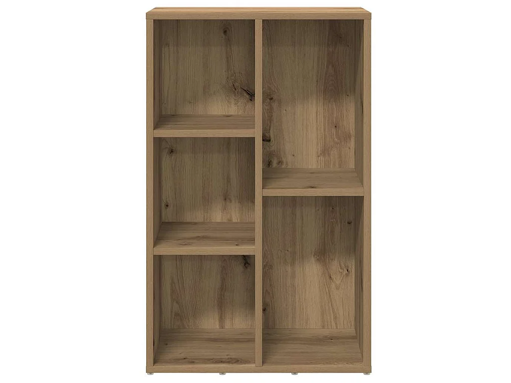 Libreria Rovere Artigianale 50x25x80 cm in Legno Multistrato