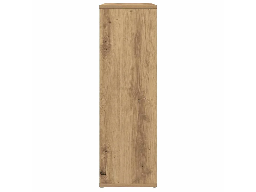 Libreria Rovere Artigianale 50x25x80 cm in Legno Multistrato