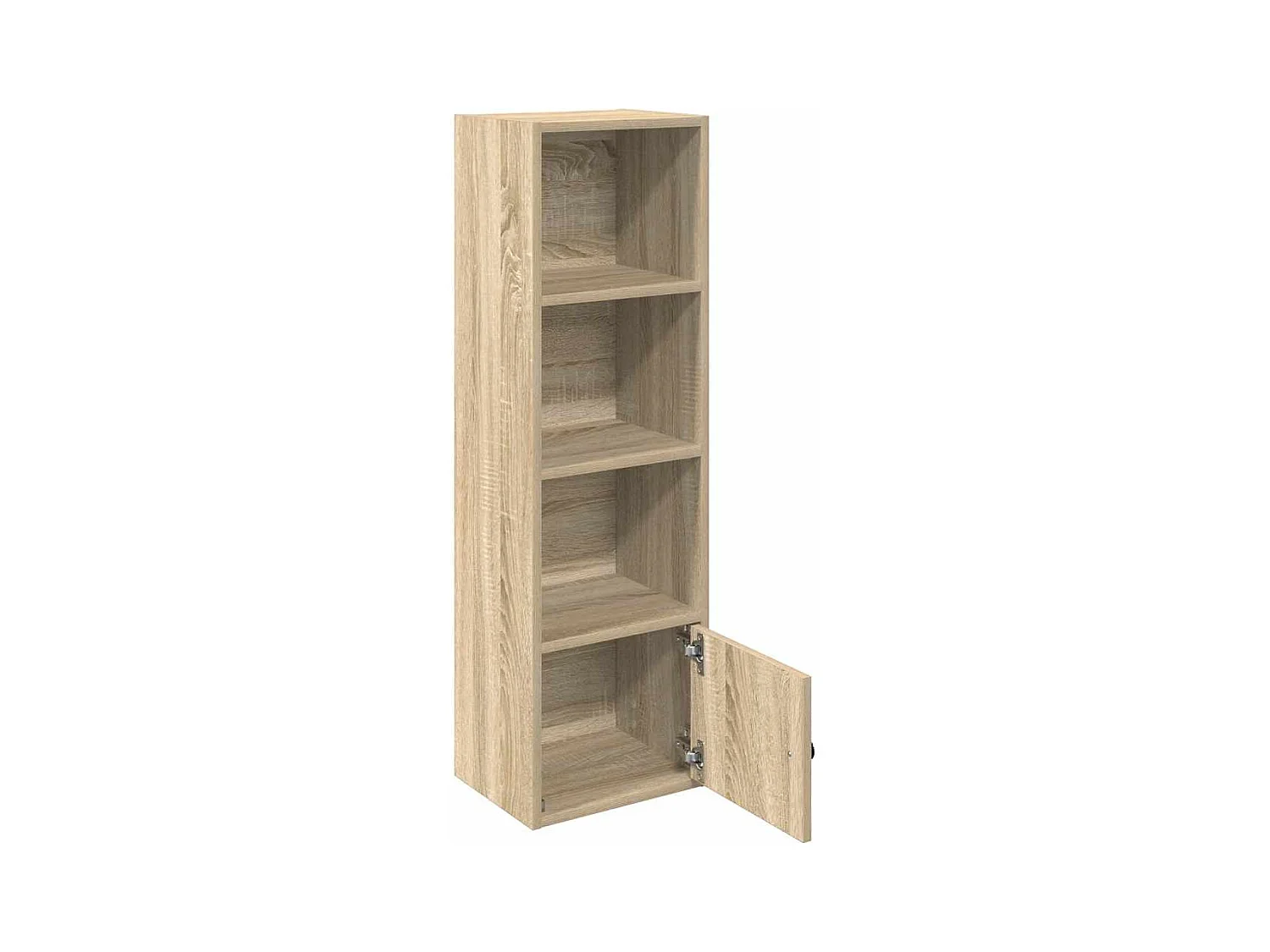 Bibliothèque chêne sonoma 31x24x102 cm bois d'ingénierie
