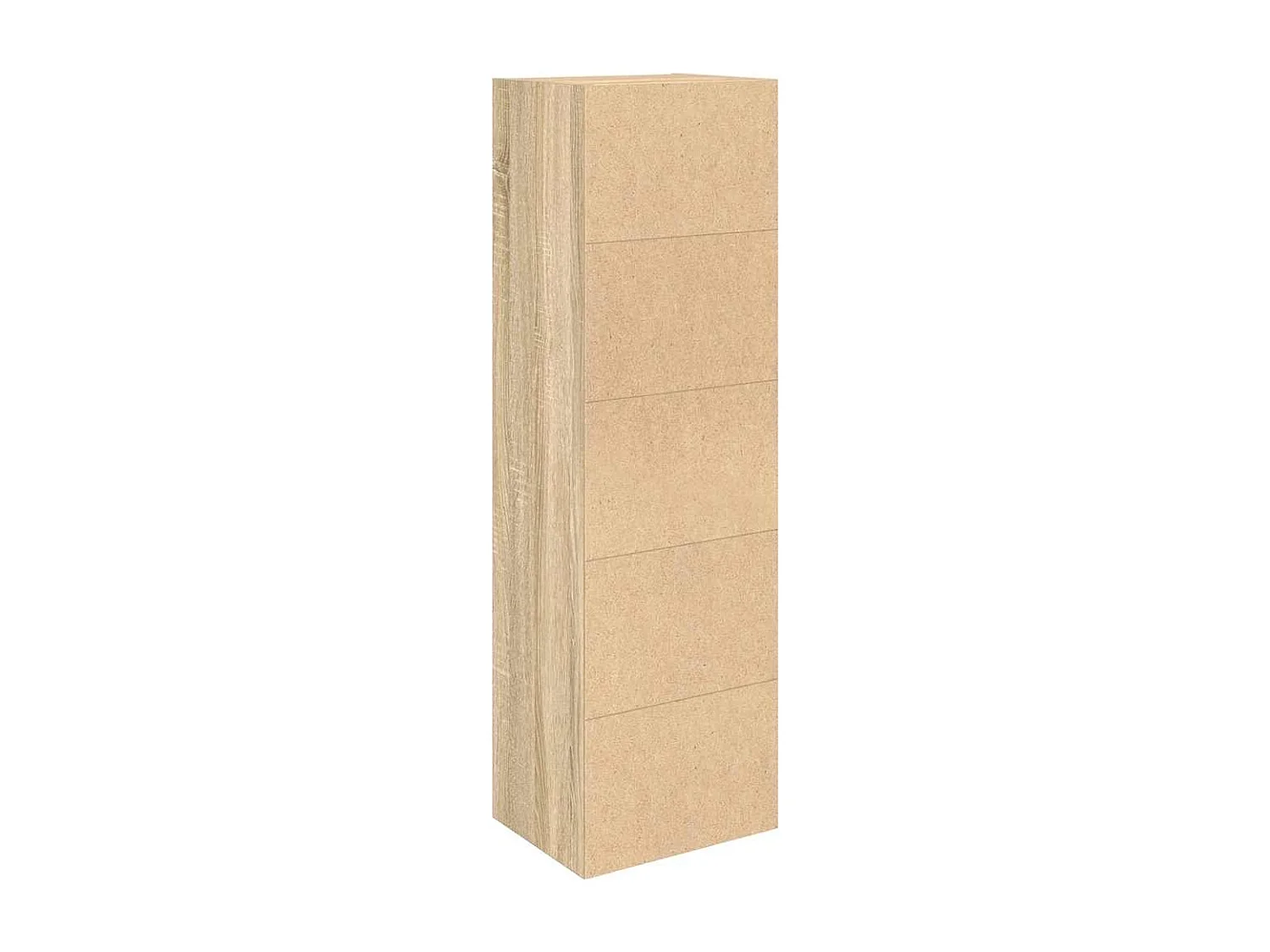 Bibliothèque chêne sonoma 31x24x102 cm bois d'ingénierie