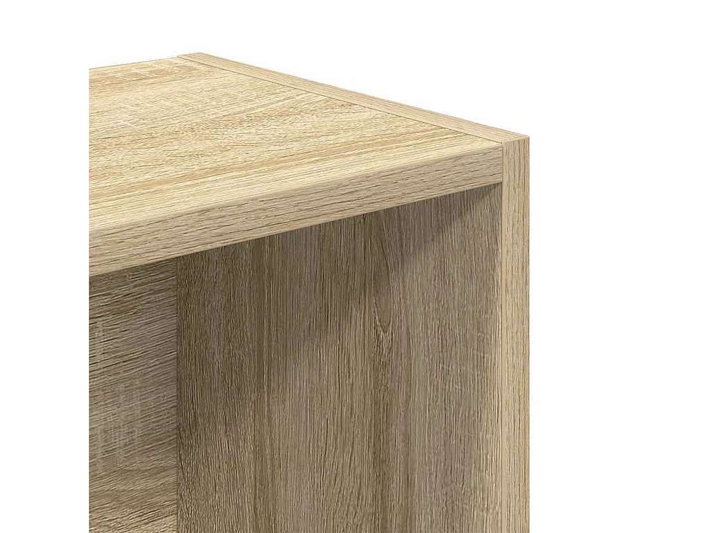 Bibliothèque chêne sonoma 31x24x102 cm bois d'ingénierie