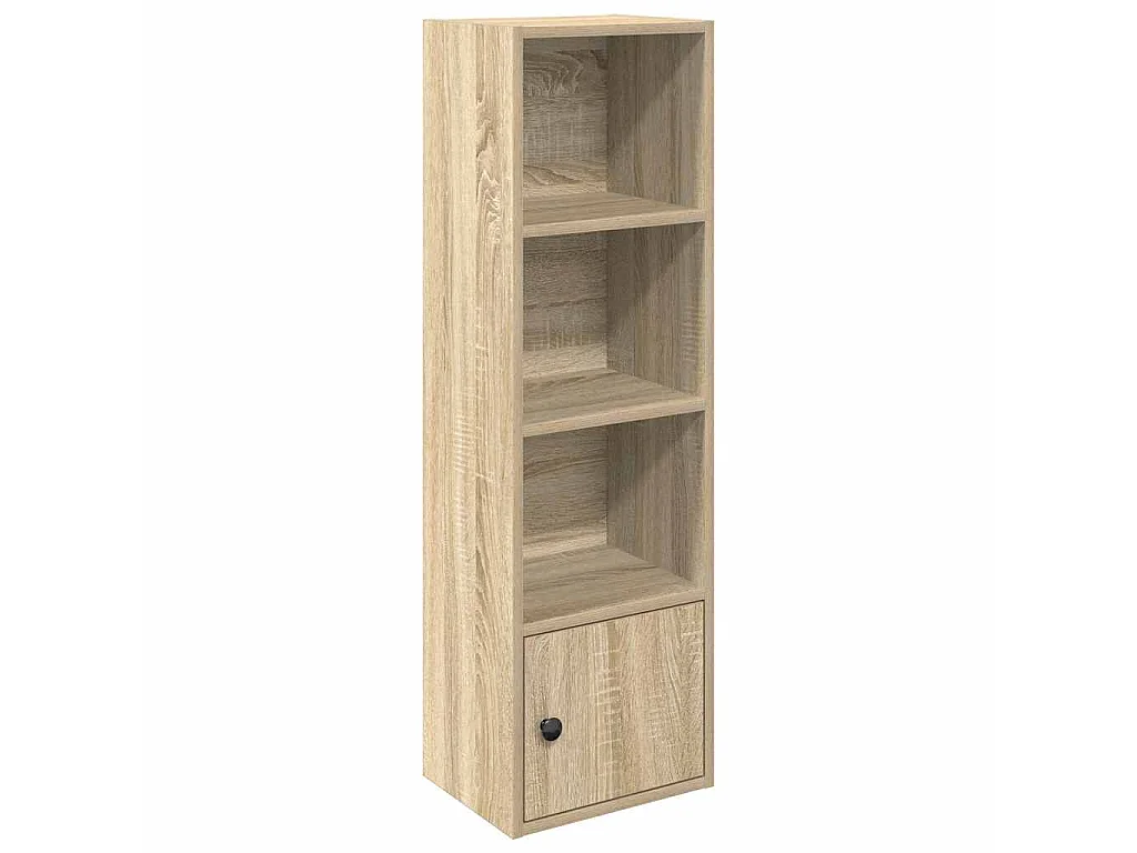 Bibliothèque chêne sonoma 31x24x102 cm bois d'ingénierie