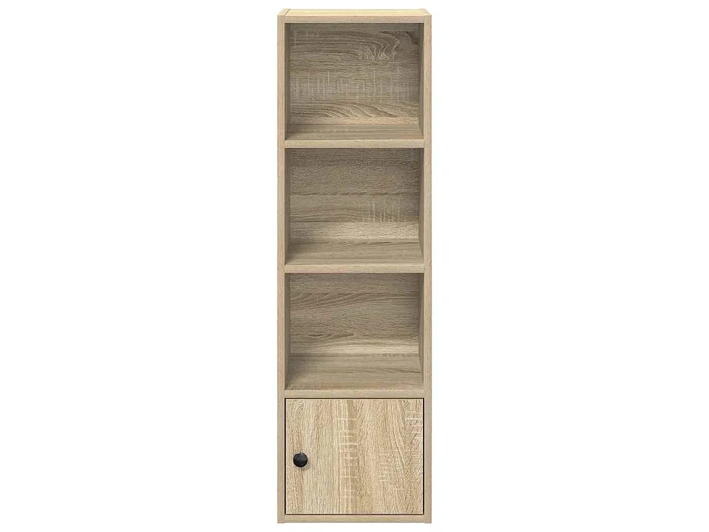 Bibliothèque chêne sonoma 31x24x102 cm bois d'ingénierie