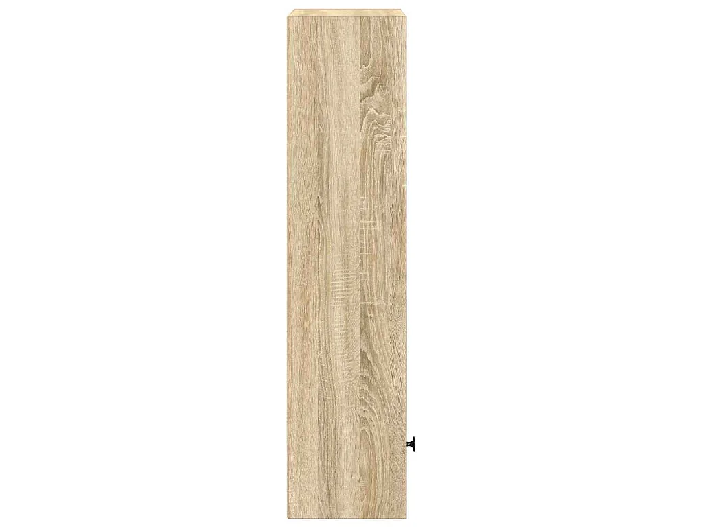 Bibliothèque chêne sonoma 31x24x102 cm bois d'ingénierie