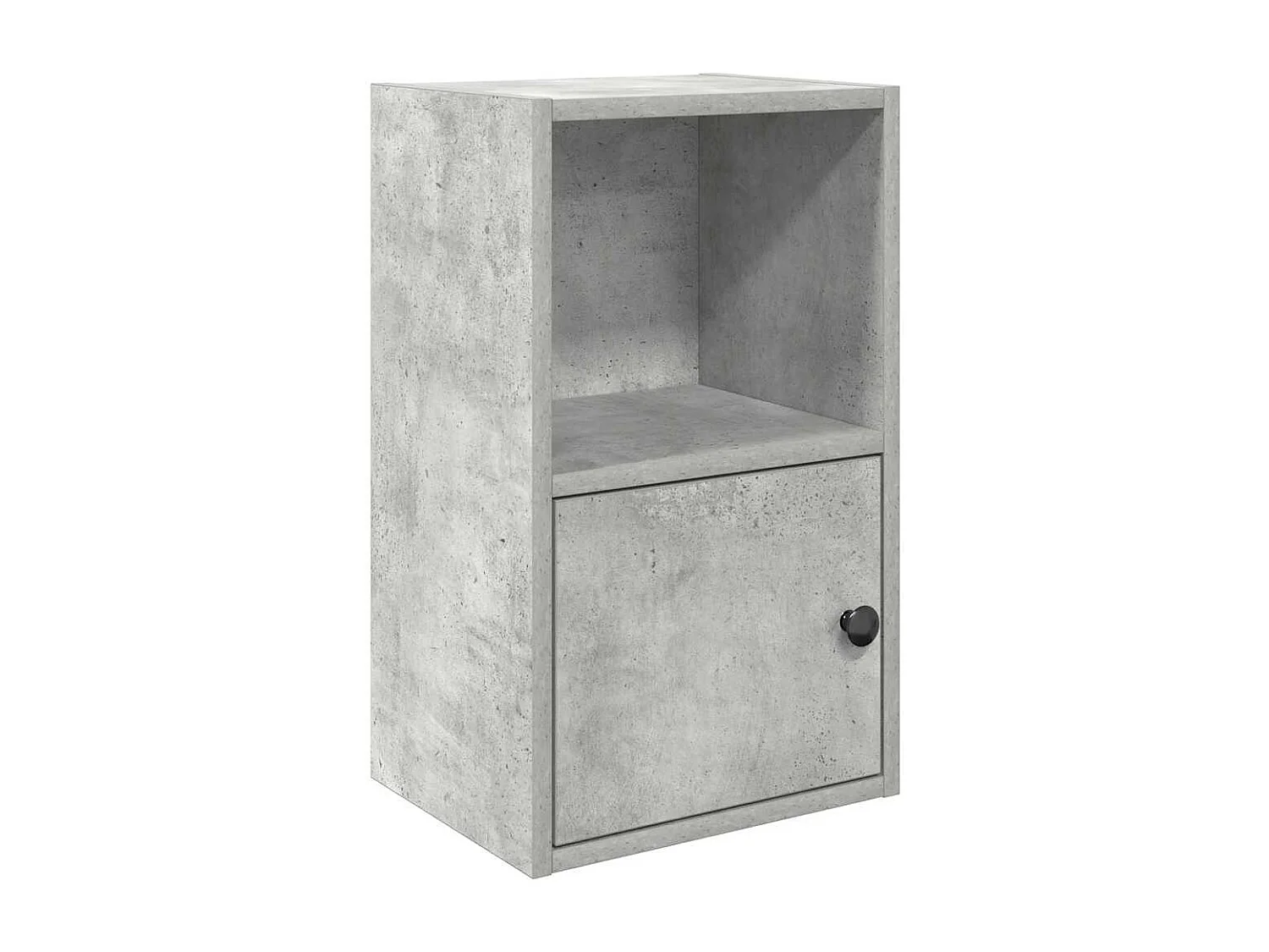 Libreria Grigio Cemento 31x24x52 cm in Legno Multistrato