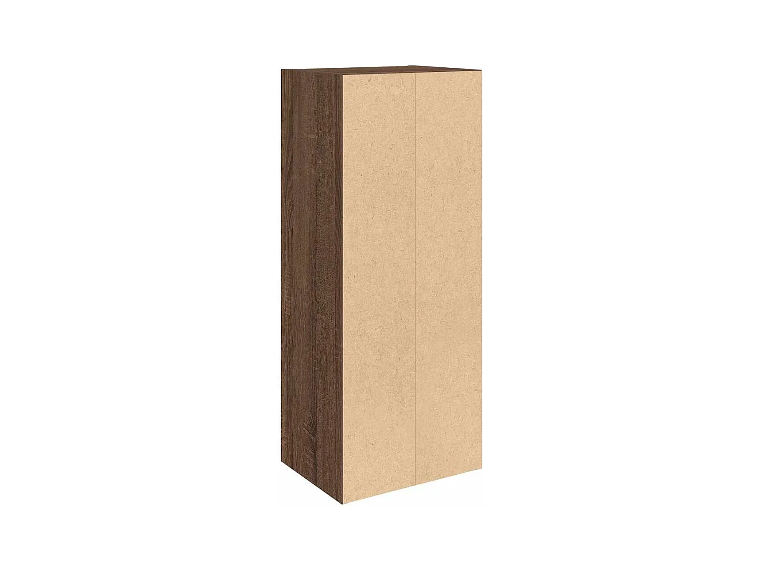 Bücherregal Braun Eichen-Optik 31x24x77 cm Holzwerkstoff
