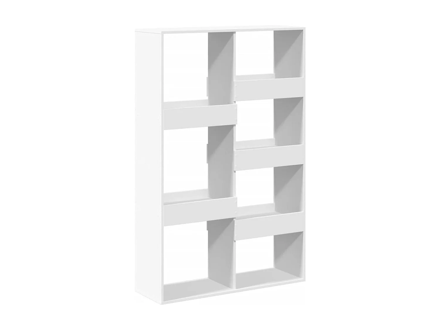 Bibliothèque blanc 100x33x155,5 cm bois d'ingénierie