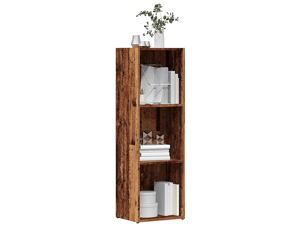Libreria in Legno Antico 36x30x114 cm in Legno Multistrato