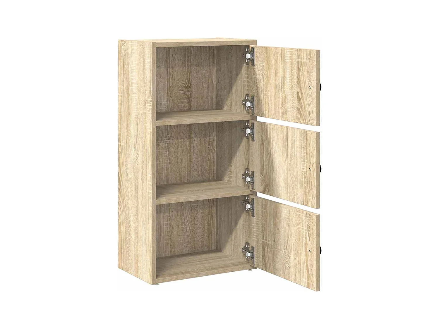 Bücherregal Sonoma-Eiche 40x24x77 cm Holzwerkstoff