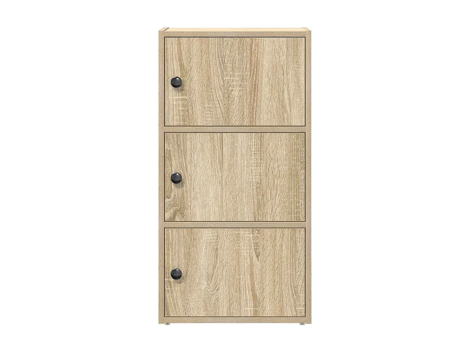 Bibliothèque chêne sonoma 40x24x77 cm bois d'ingénierie