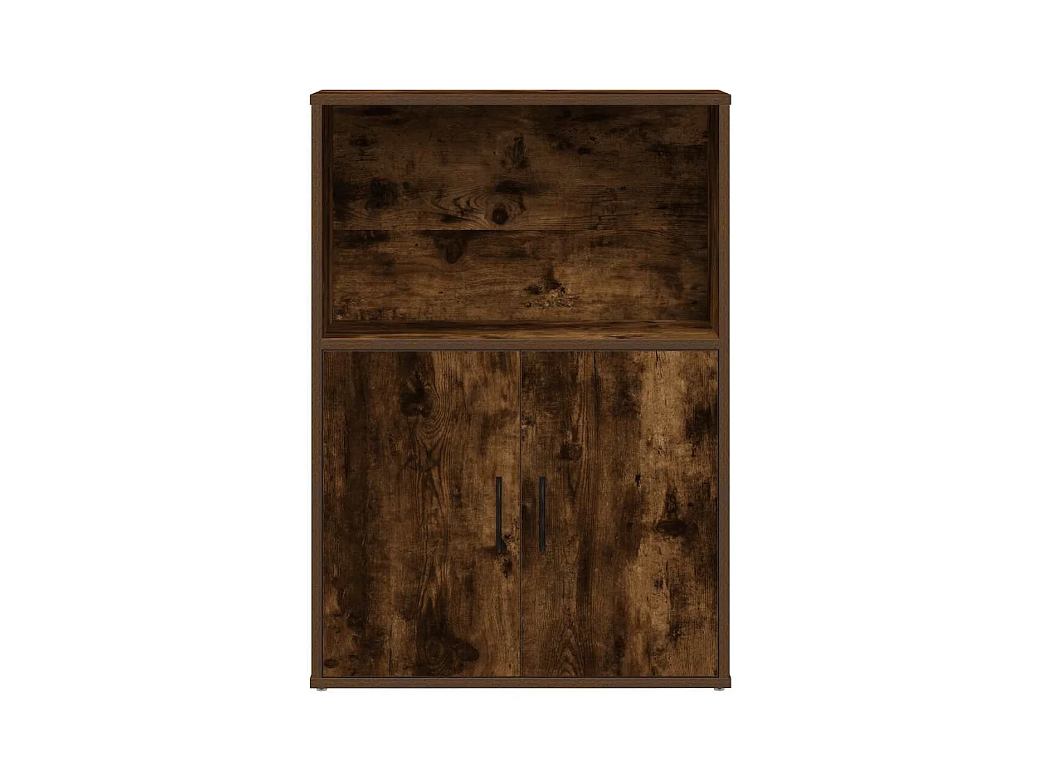 Bücherregal Räuchereiche 60x24x85 cm Holzwerkstoff