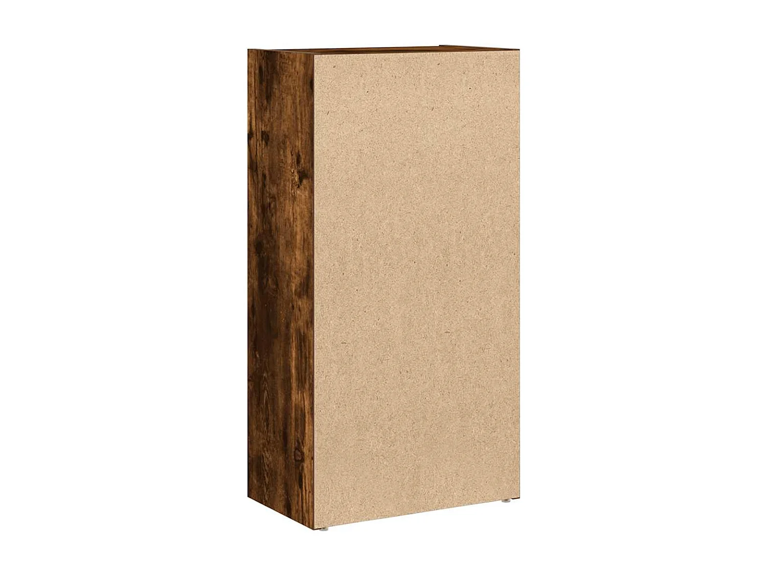 Bibliothèque chêne fumé 40x24x77 cm bois d'ingénierie