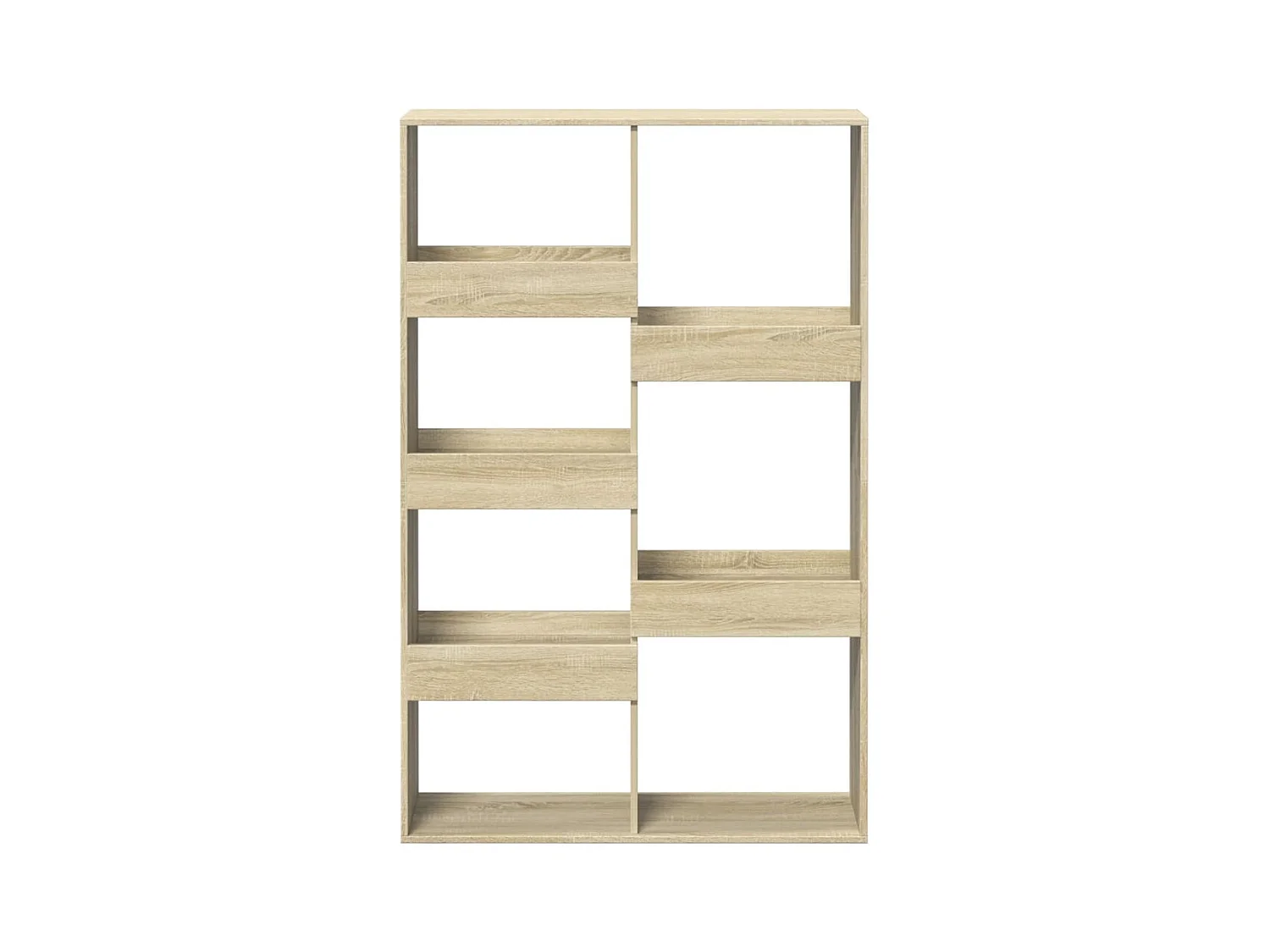 Bibliothèque chêne sonoma 100x33x155,5 cm bois d'ingénierie