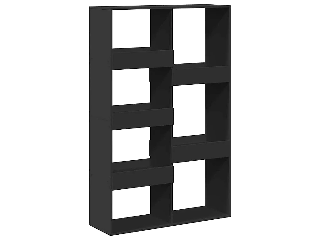 Estante 100x33x155,5 cm derivados de madeira preto