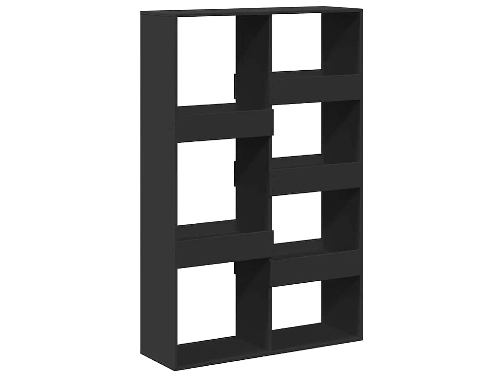 Estante 100x33x155,5 cm derivados de madeira preto