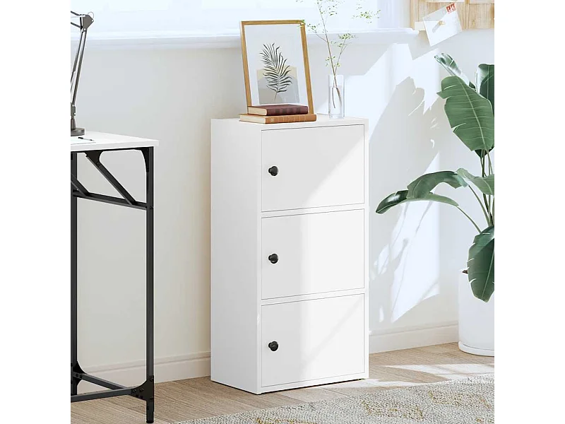 Estante 40x24x77 cm derivados de madeira branco