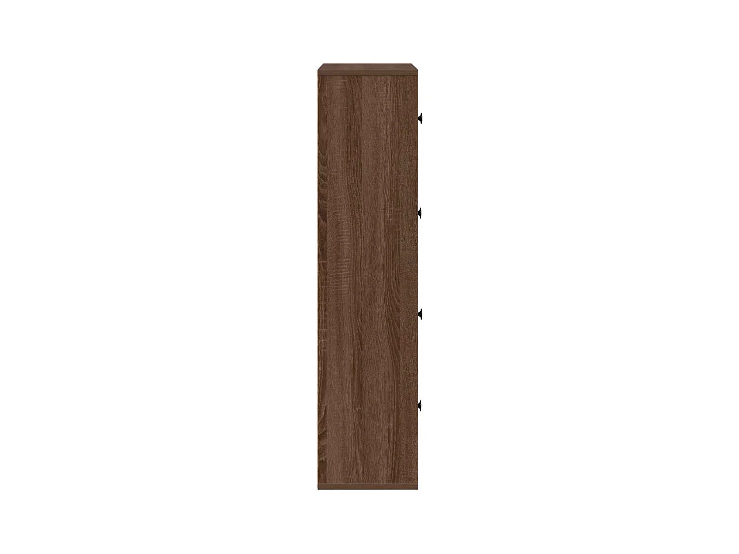 Estantería de madera de ingeniería marrón roble 60x24x101,5 cm