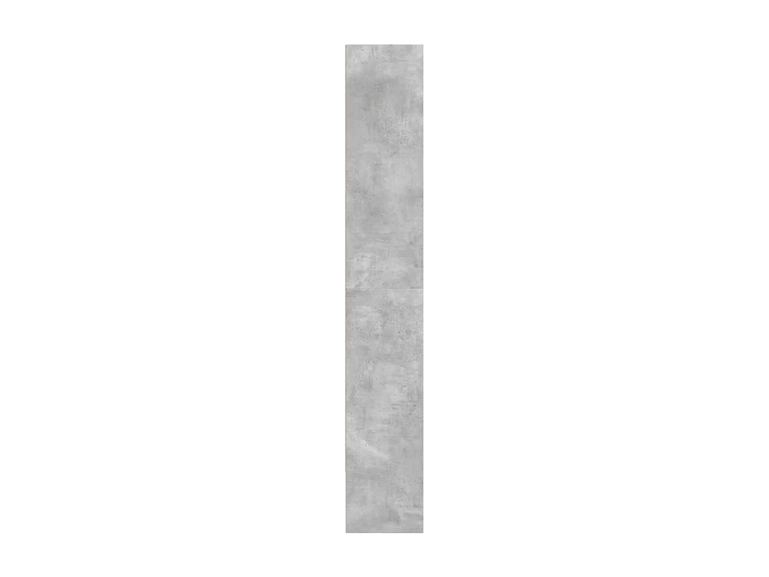 Bibliothèque gris béton 80x30x189 cm bois d'ingénierie