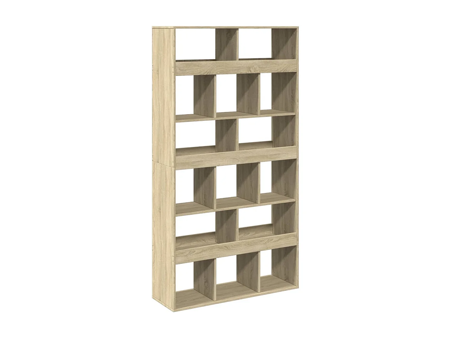 Libreria Rovere Sonoma 100x33x187,5 cm in Truciolato