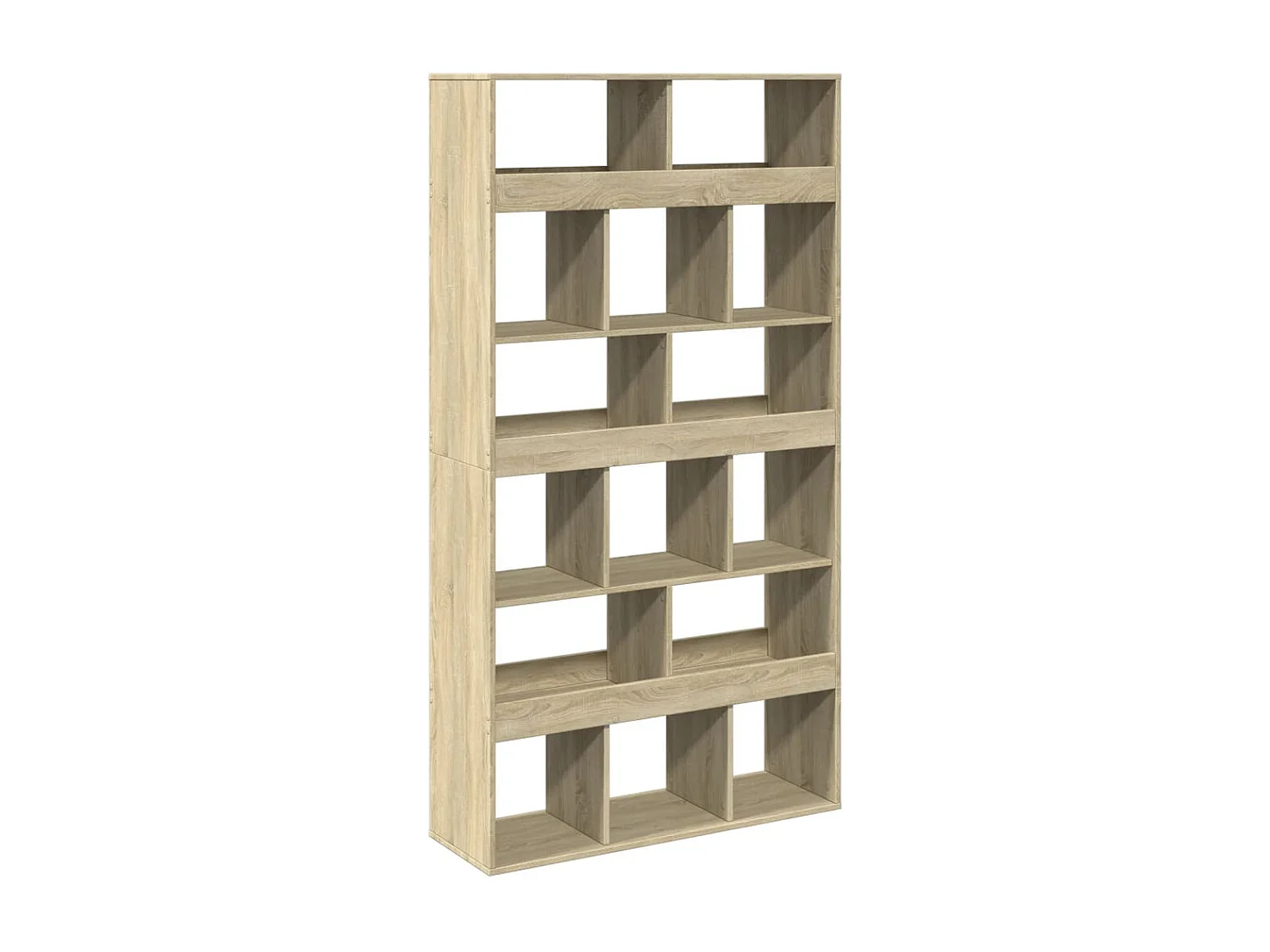 Libreria Rovere Sonoma 100x33x187,5 cm in Truciolato