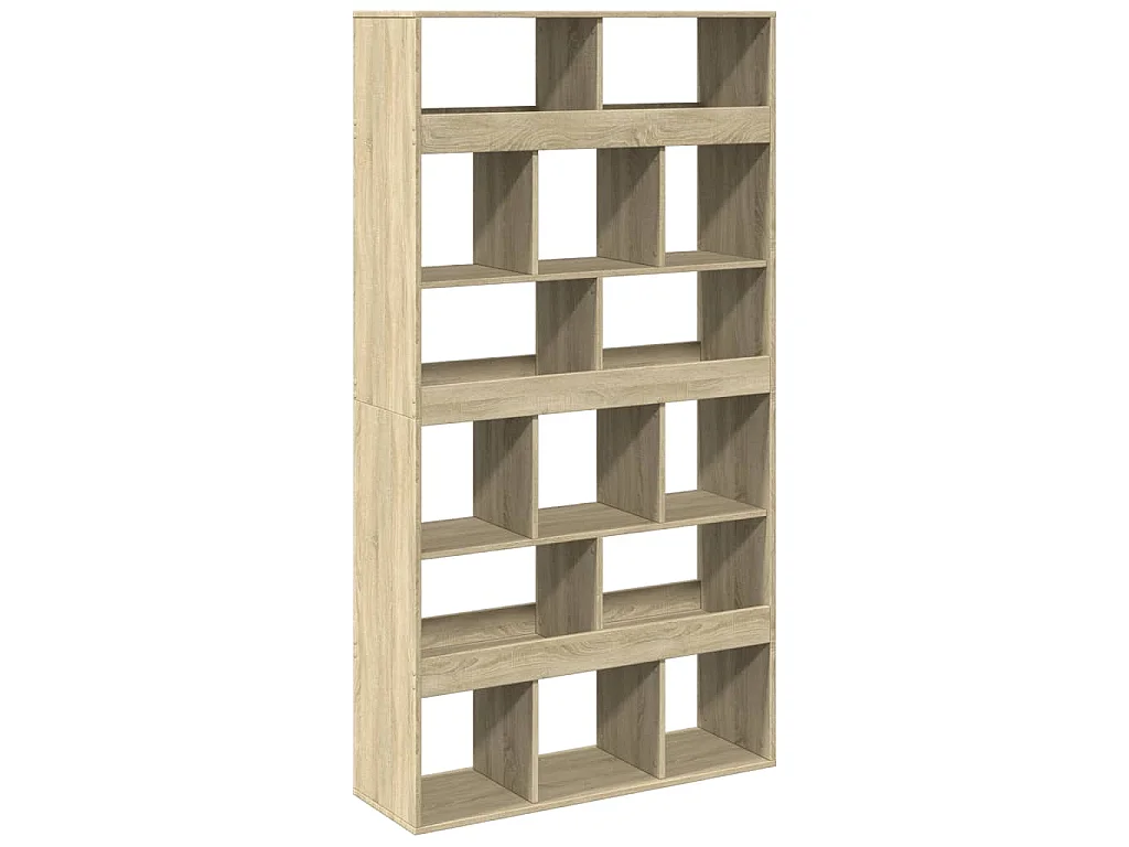 Bücherregal Sonoma-Eiche 100x33x187,5 cm Holzwerkstoff