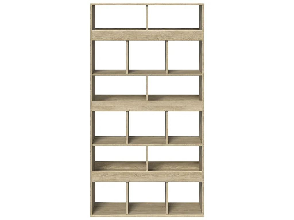 Bücherregal Sonoma-Eiche 100x33x187,5 cm Holzwerkstoff