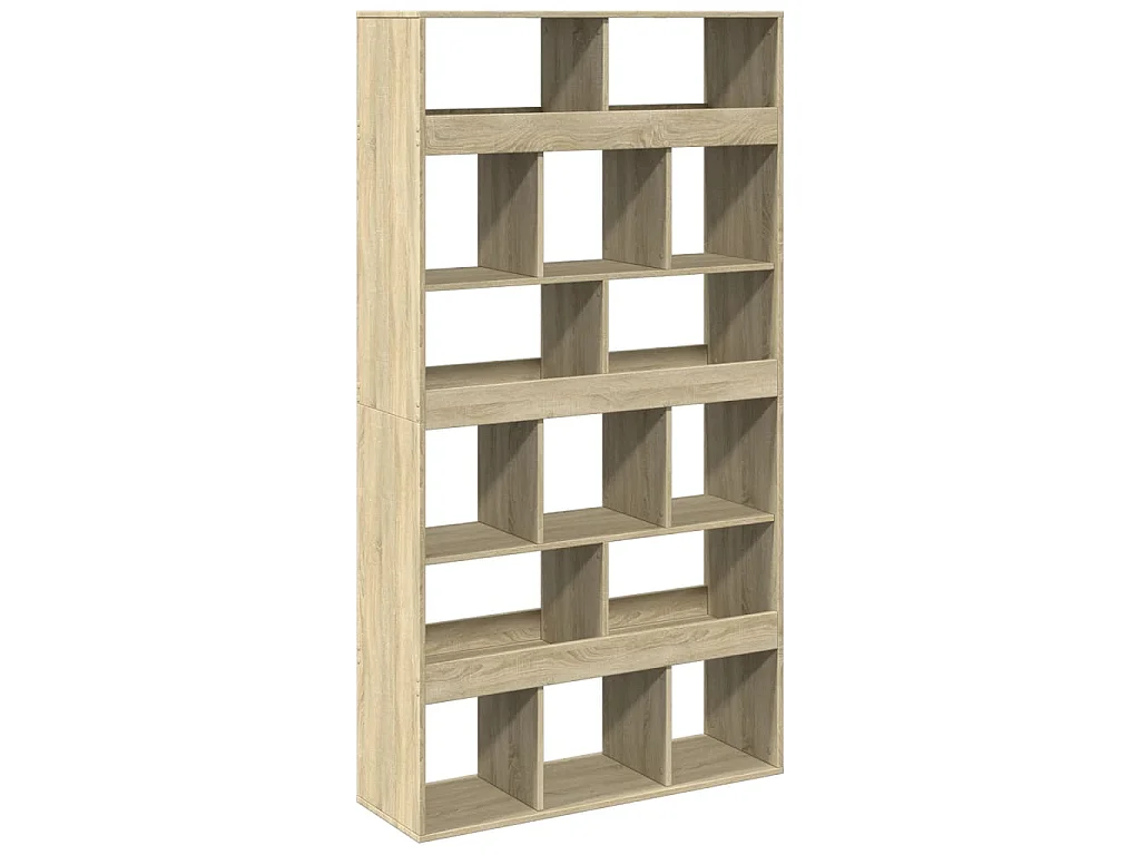 Bücherregal Sonoma-Eiche 100x33x187,5 cm Holzwerkstoff