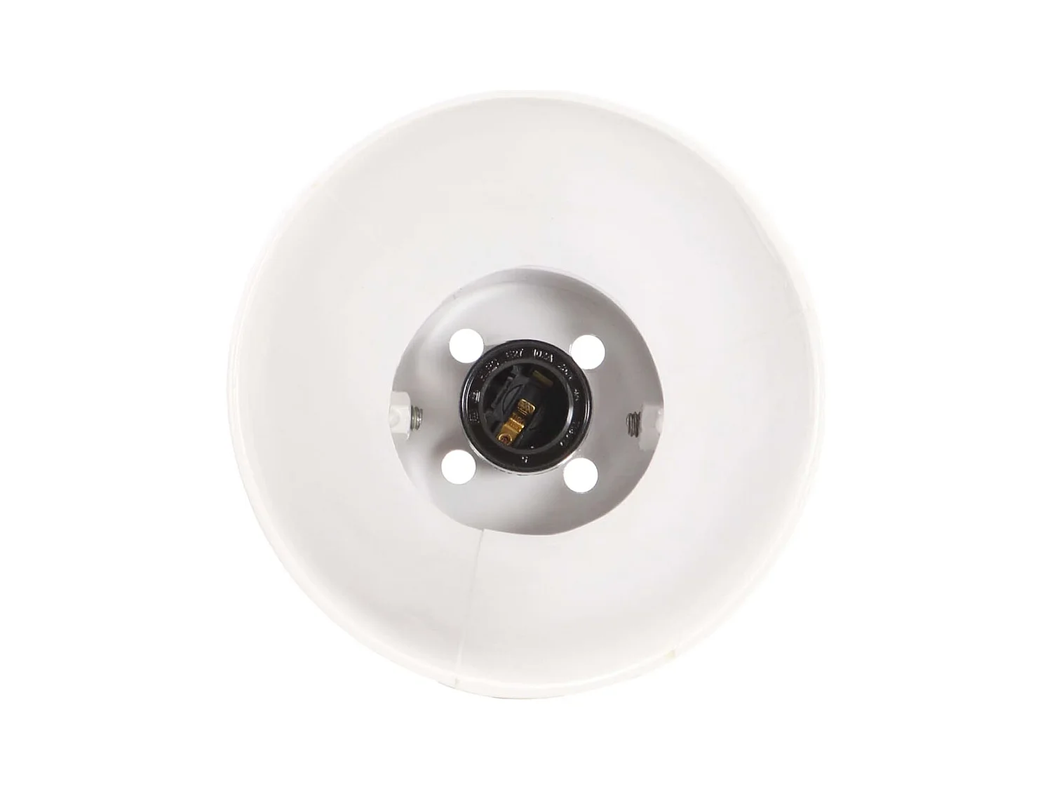 Candeeiro de Parede Industrial Branco 45x25 cm com E27 para Ambientes Modernos