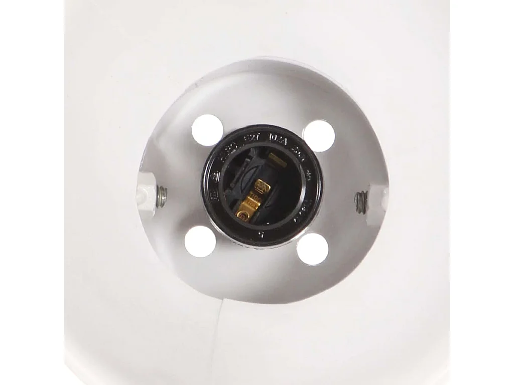 Lampe murale industrielle Blanc 45x25 cm E27