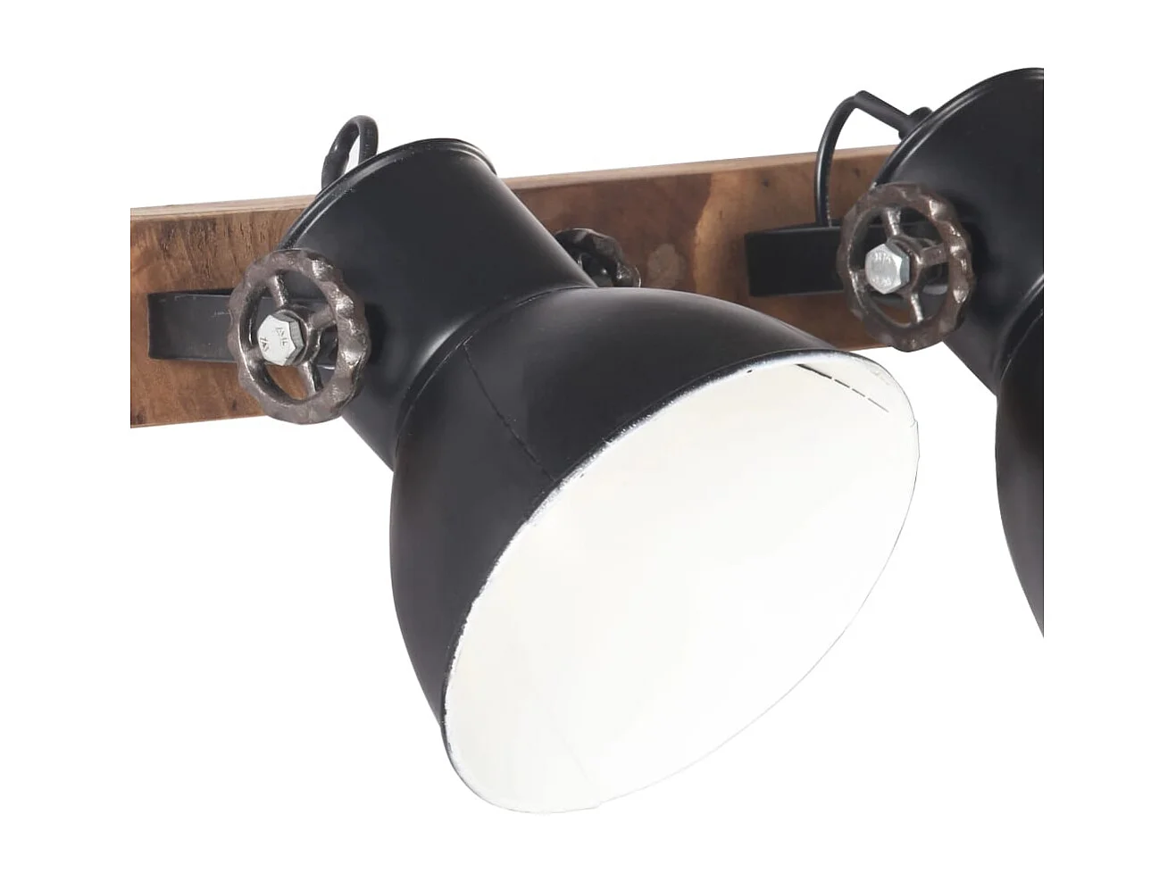 Lampe murale industrielle Noir 90x25 cm E27