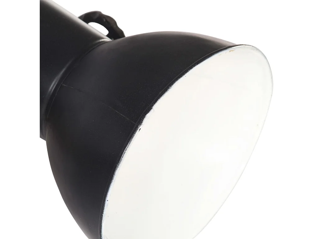 Lampe murale industrielle Noir 90x25 cm E27
