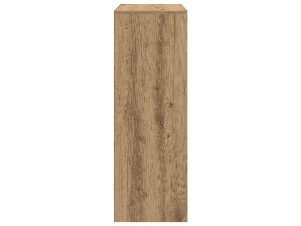 Sideboard mit Schubladen und Türen Artisan-Eiche 73x31x90 cm
