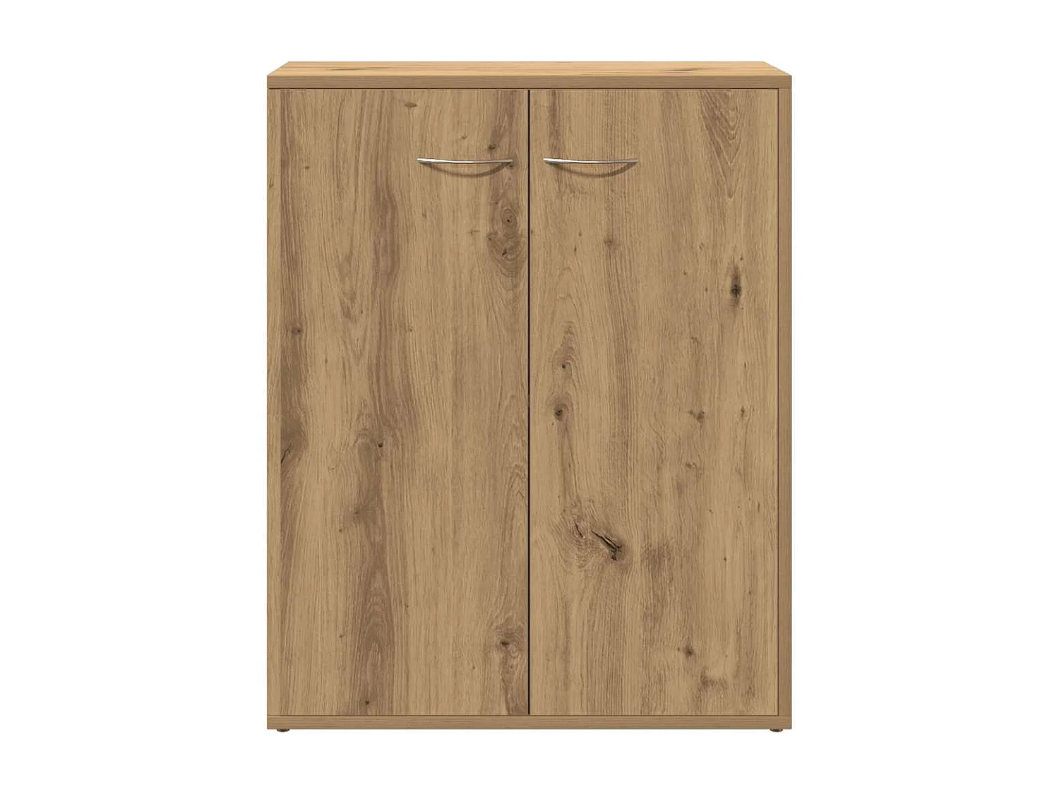 Credenza Rovere Artigianale 60x30x75 cm in Legno Multistrato