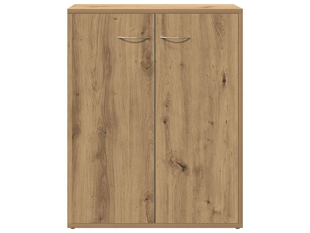 Credenza Rovere Artigianale 60x30x75 cm in Legno Multistrato