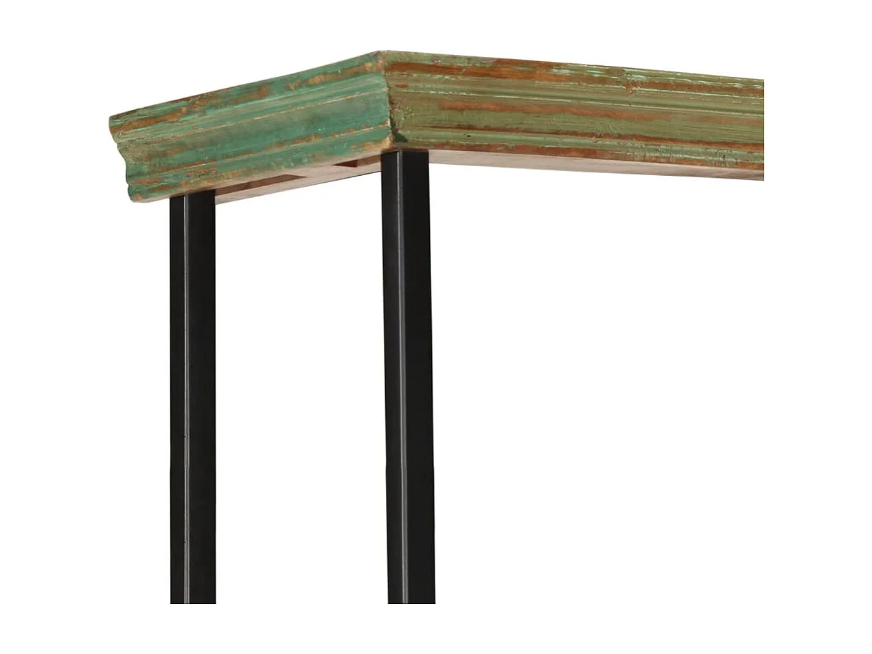 Aparador de madera maciza reciclada 55x30x180 cm