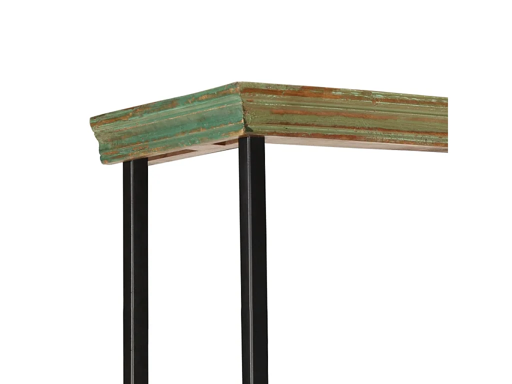 Aparador de madera maciza reciclada 55x30x180 cm