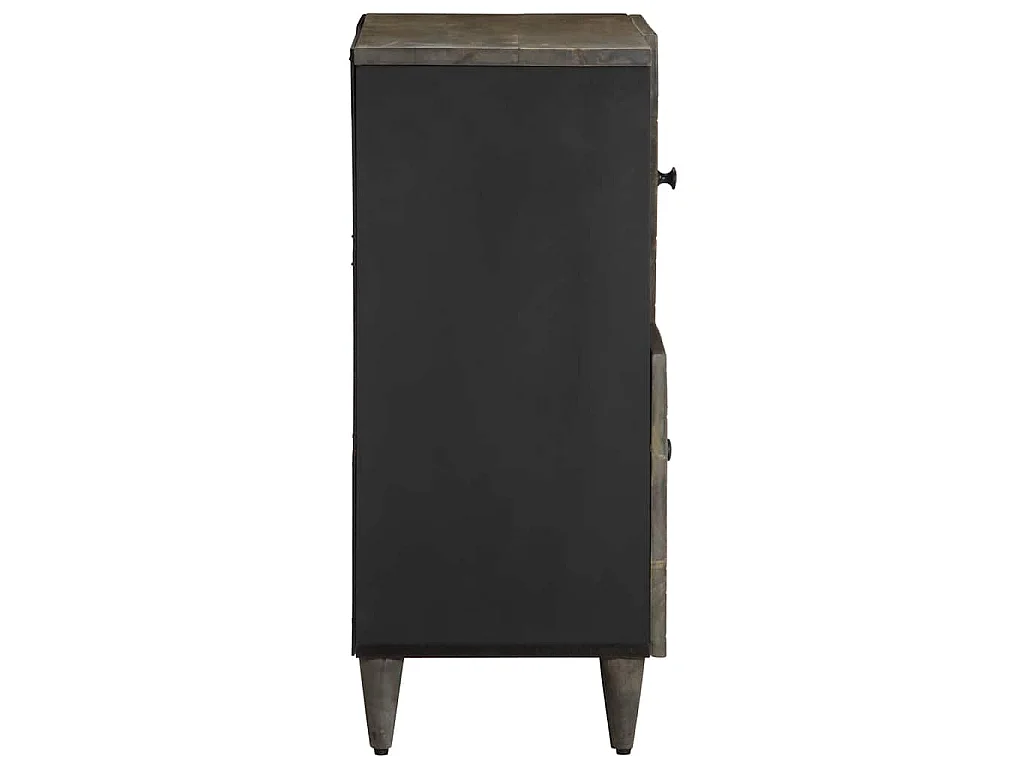 Buffet 80x33x75 cm bois massif de manguier