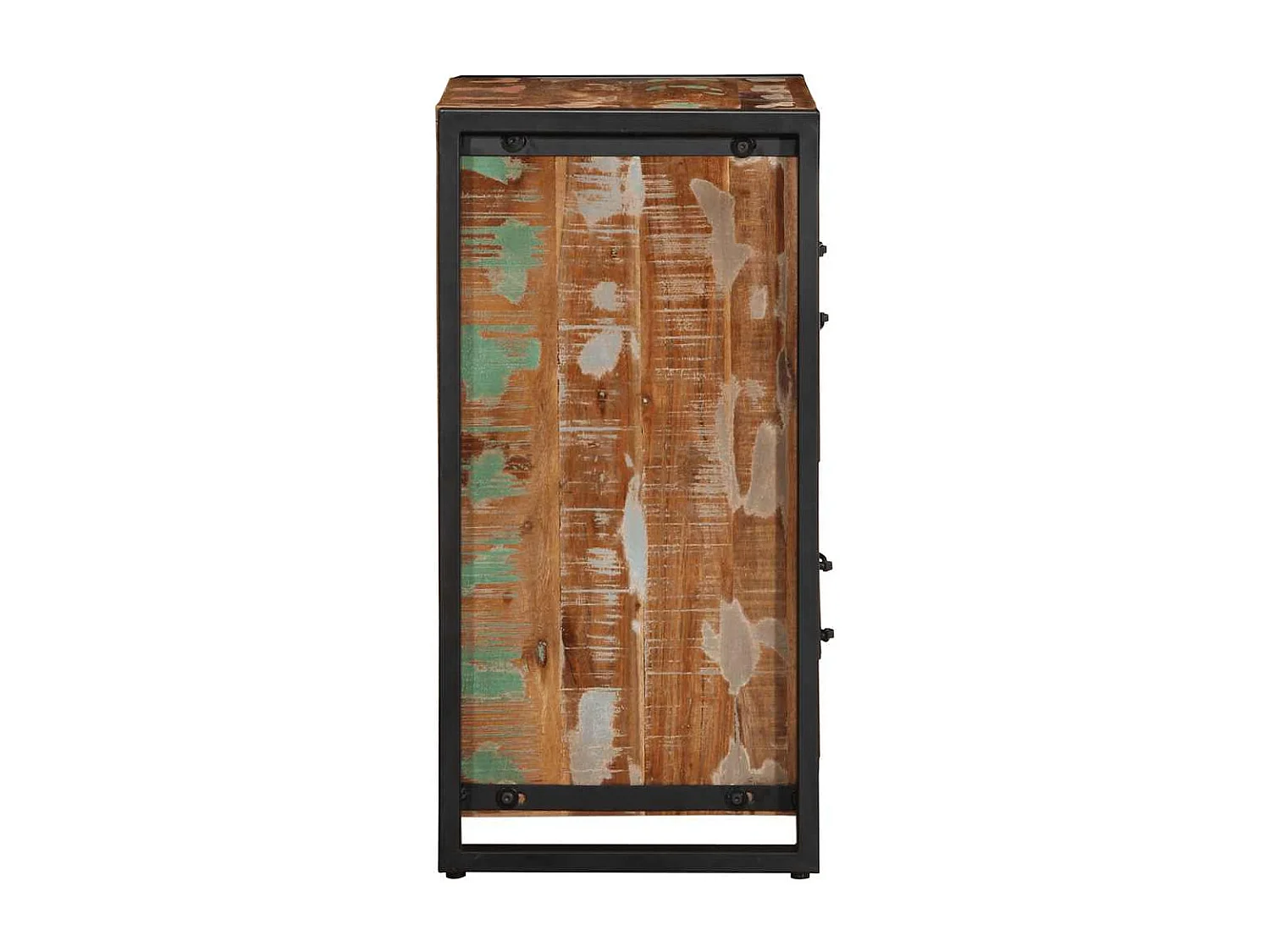 Sideboard Mehrfarbig 55x35x70 cm Altholz Massiv