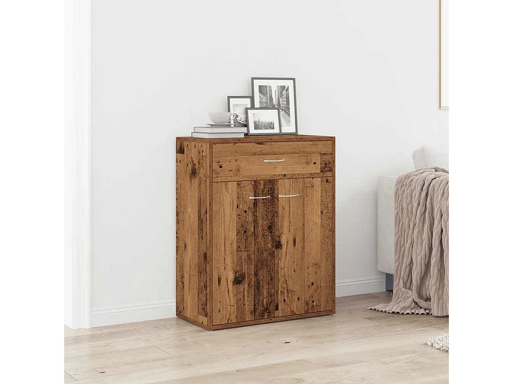 Sideboard Altholz-Optik 60x30x75 cm Holzwerkstoff