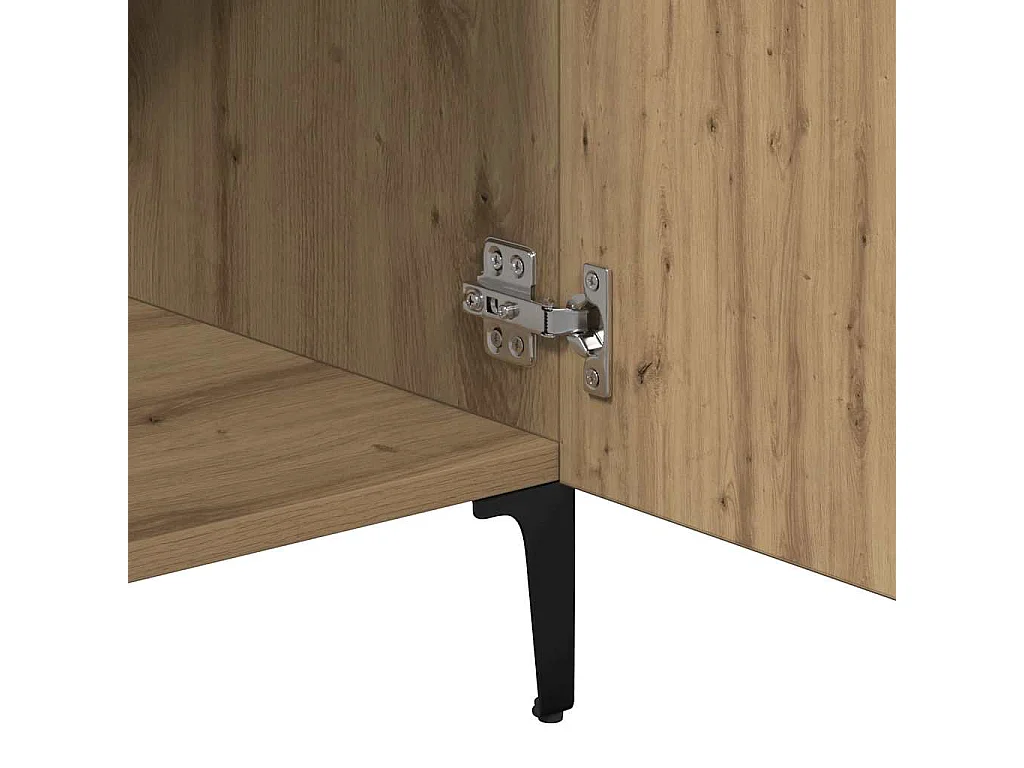 Sideboard Artisan-Eiche 90x34x80 cm Holzwerkstoff